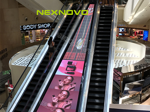 臺(tái)北101商場(chǎng)透明LED顯示屏項(xiàng)目