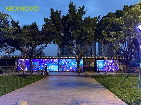 晶泓光電玻璃NSN系列閃耀百年大沙頭碼頭，讓羊城夜色更璀璨！