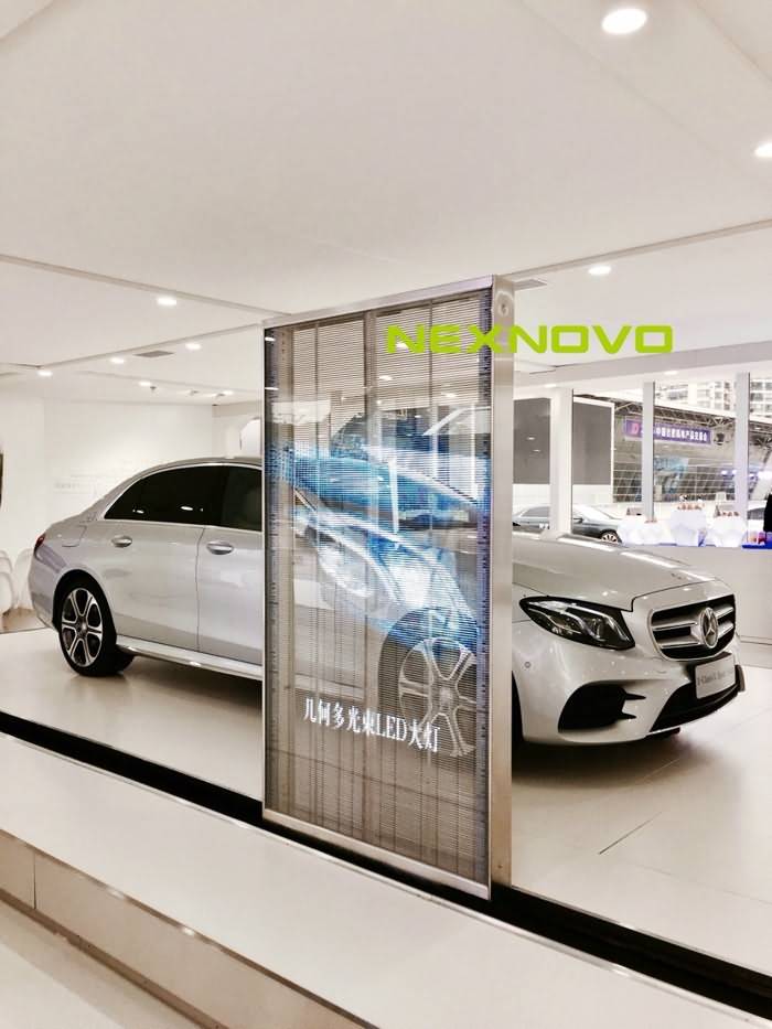 Mercedes-Benz攜手晶泓(NEXNOVO)透明LED顯示屏開展E級(jí)車智享體驗(yàn)全國(guó)巡展(圖4)