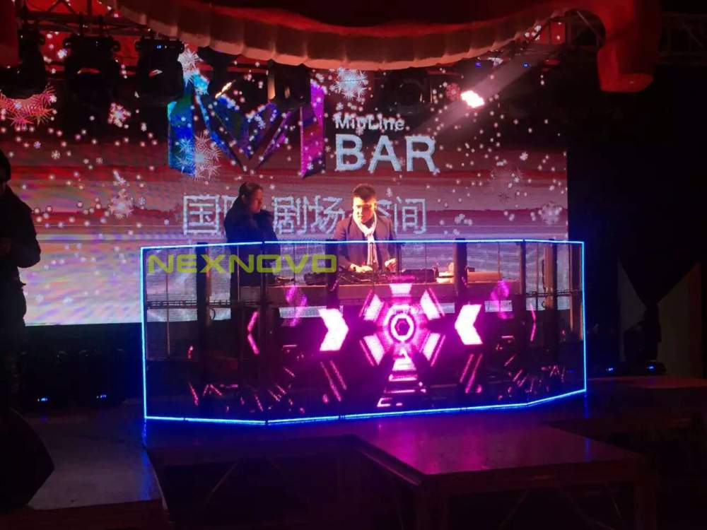 MIULINE 品牌發(fā)布會(huì)透明LED顯示屏(圖5)