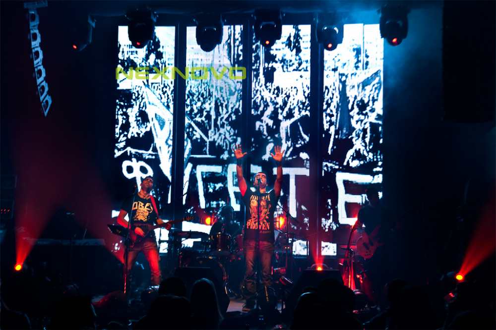 希臘音樂舞臺(tái)透明LED屏(圖4)