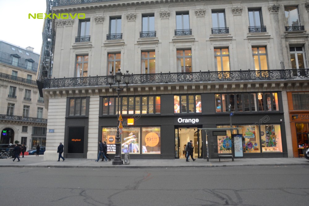 Orange法國電信再一次選擇晶泓LED透明屏(圖3)