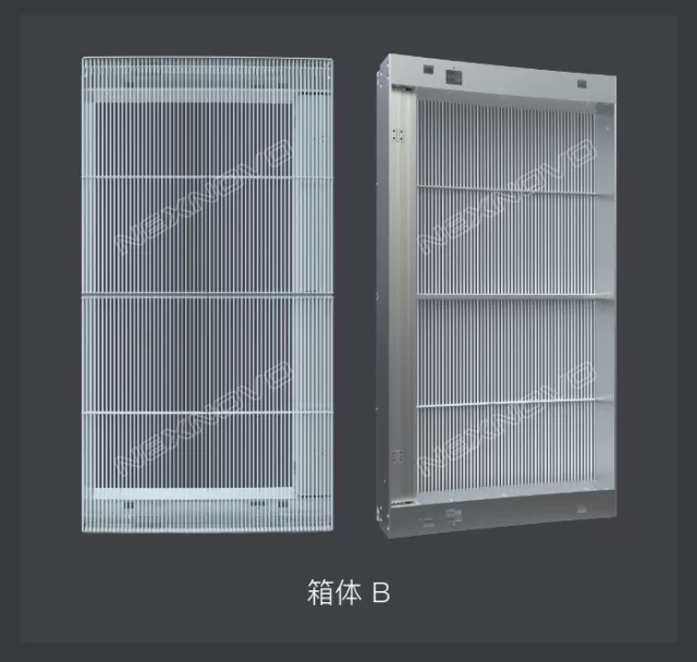 震撼?。×钊梭@艷的360度全視角LED透明屏亮相(圖4)