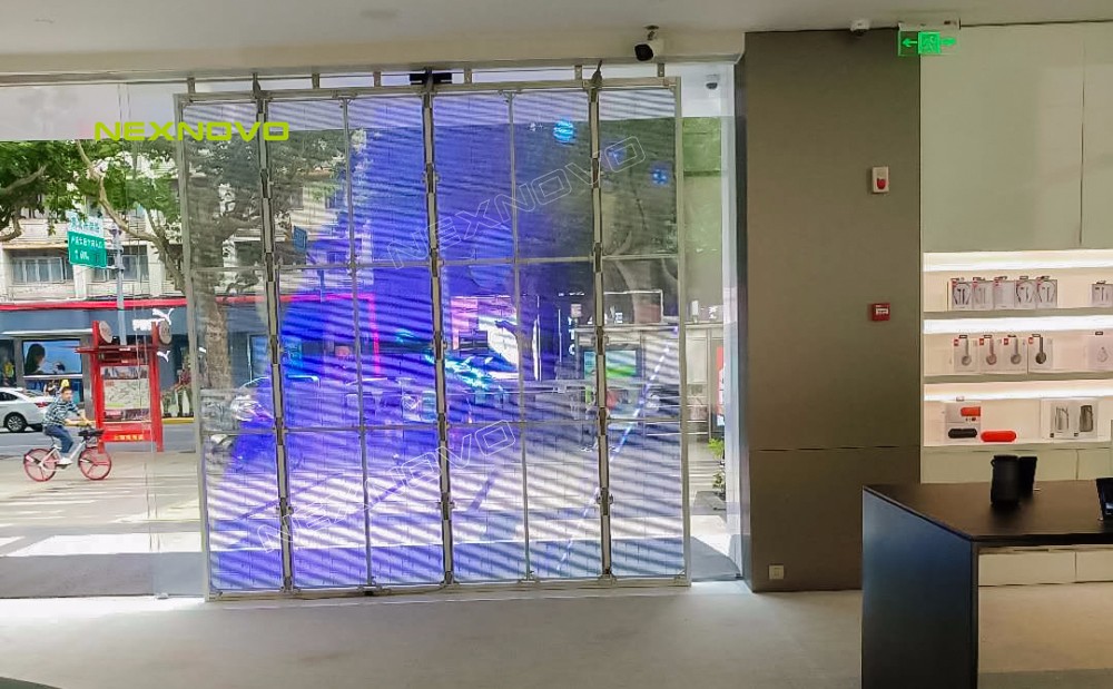 上海OPPO旗艦店透明顯示屏項目(圖7)