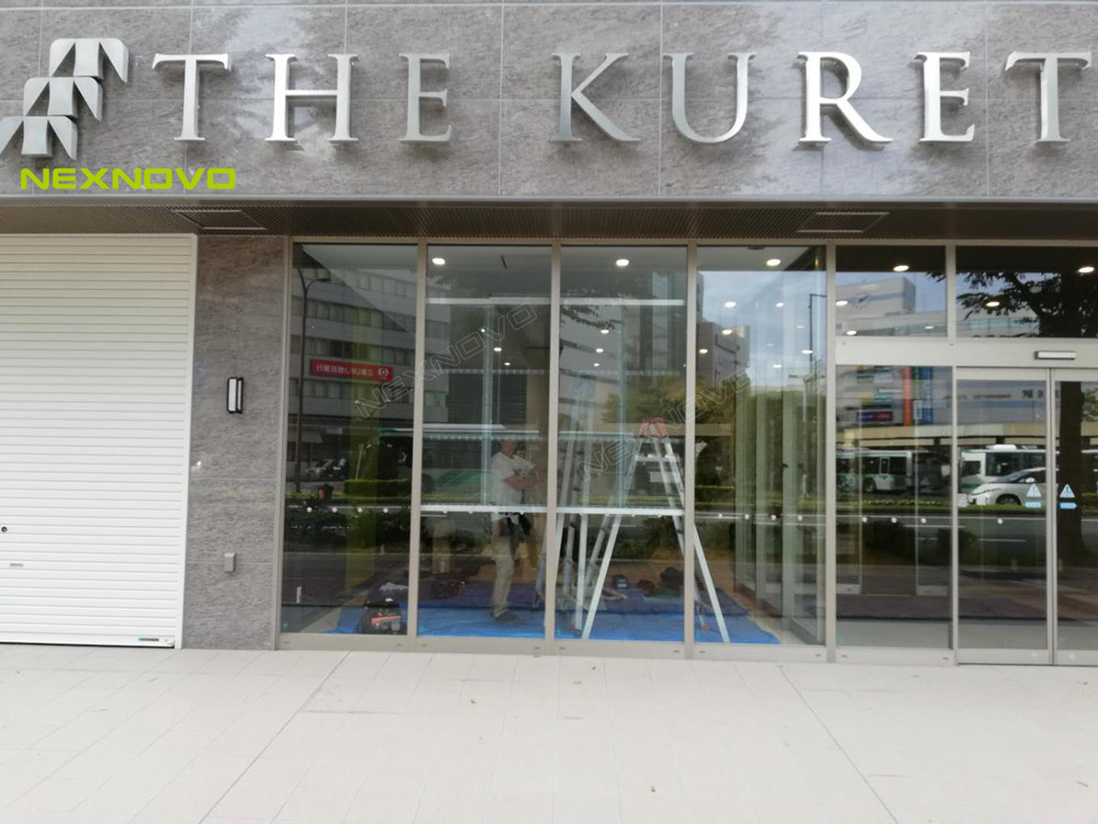 日本The Kuret Hotel透明LED透明屏項(xiàng)目(圖3)