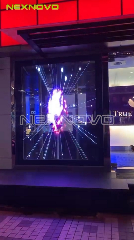 臺(tái)灣TRUE FITNESS 古亭健身館透明LED顯示屏項(xiàng)目(圖8)