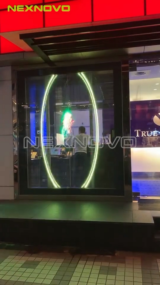 臺(tái)灣TRUE FITNESS 古亭健身館透明LED顯示屏項(xiàng)目(圖10)