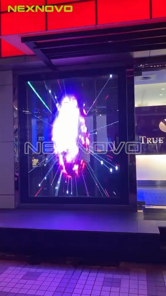 臺(tái)灣TRUE FITNESS 古亭健身館透明LED顯示屏項(xiàng)目(圖9)