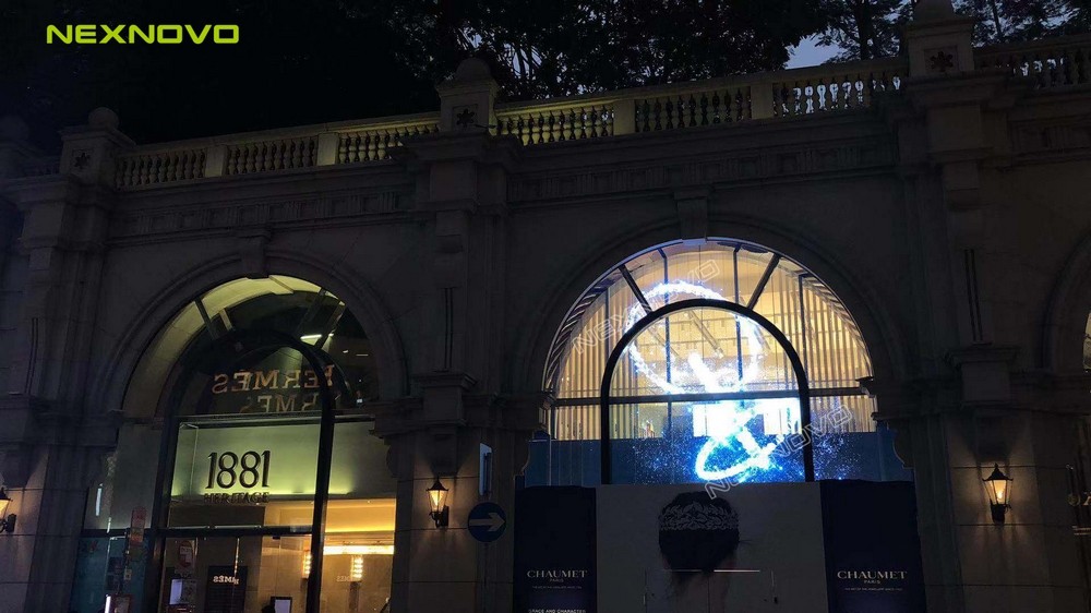 香港CHAUMET透明LED顯示屏項目(圖3)