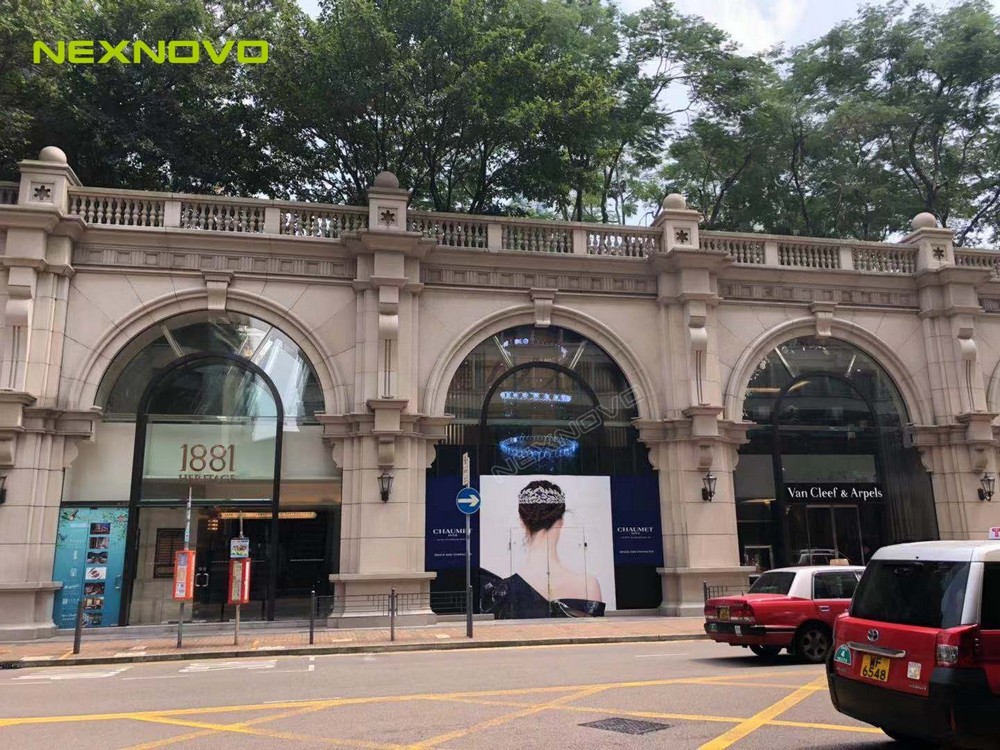 香港CHAUMET透明LED顯示屏項目(圖1)