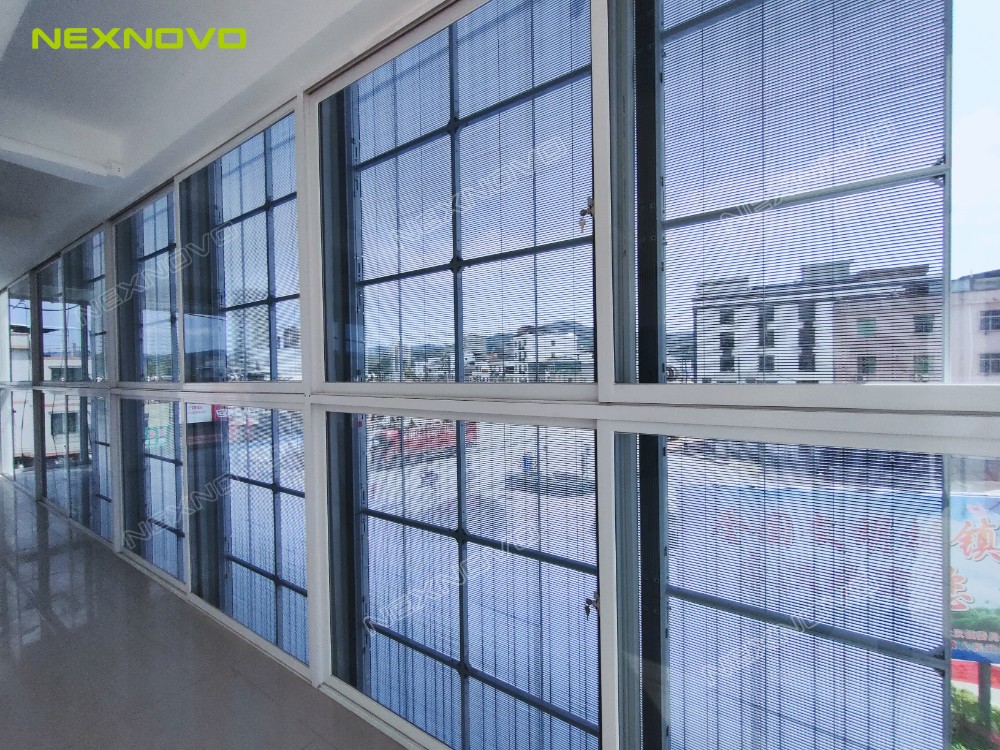 惠州龍門透明LED幕墻屏項(xiàng)目(圖2)