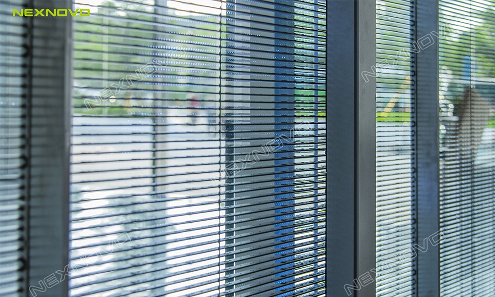 深圳坪山益田科技中心透明LED移動門項目(圖8)