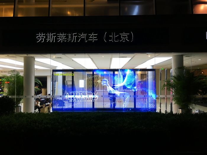 晶泓透明屏，讓玻璃秒變廣告顯示屏(圖13)