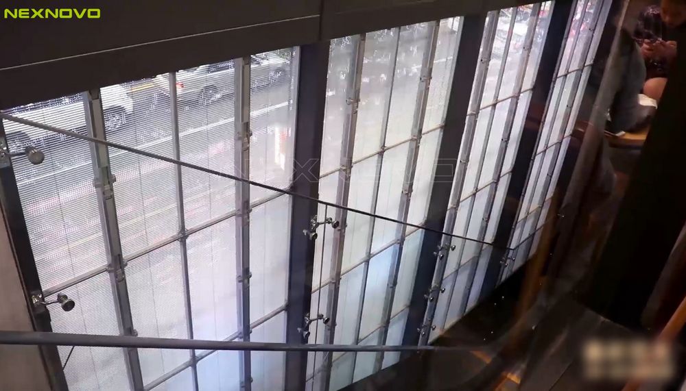 臺(tái)灣桃園統(tǒng)領(lǐng)百貨LED透明屏項(xiàng)目(圖5)