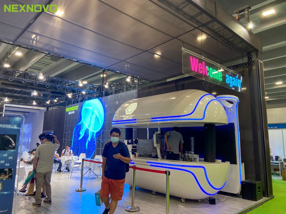 亞洲數(shù)字展覽展示博覽會NT睛屏系列LED玻璃導(dǎo)示屏項(xiàng)目(圖7)