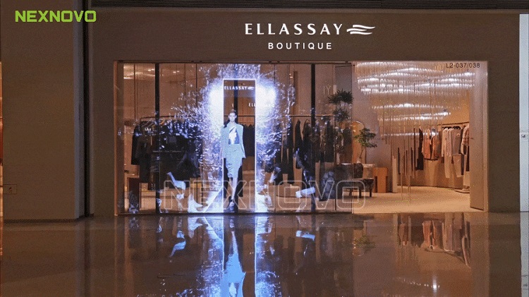 晶泓LED透明屏丨 攜手歌力思品牌女裝，共贏新零售時代(圖6)